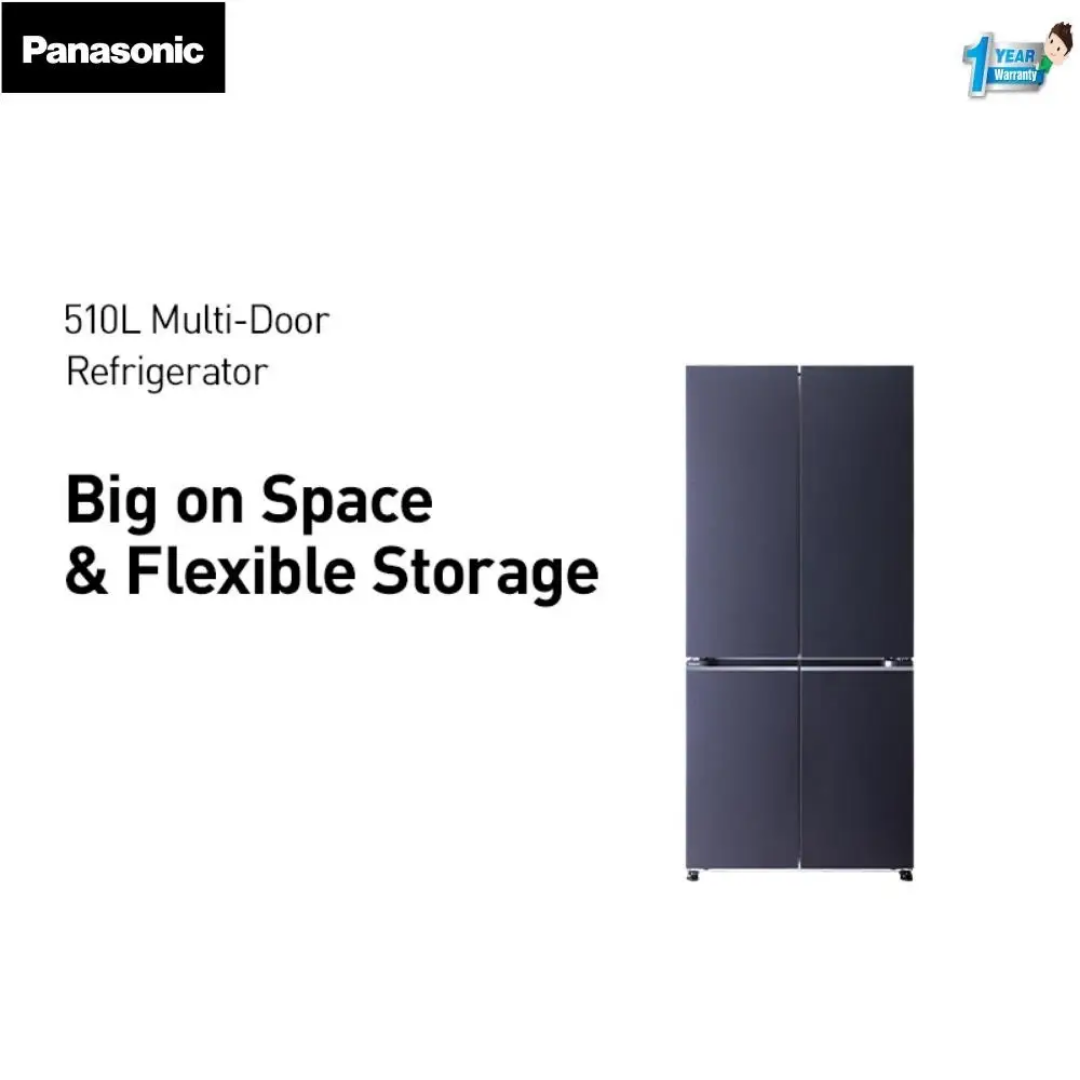 Panasonic NR-X561GB 510 L Slot-in Multi-Door Refrigerator NR-X561GBMY