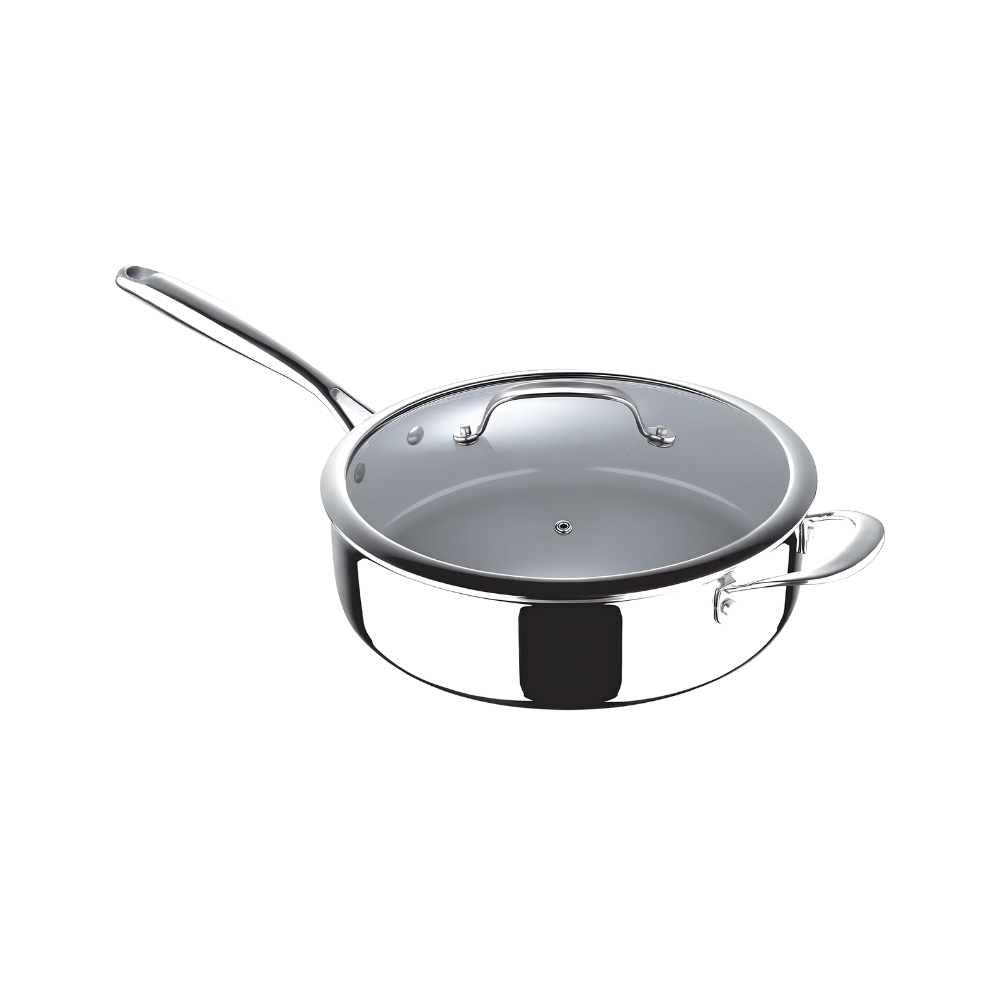 MasterPro Saute Pan + Lid 28cm