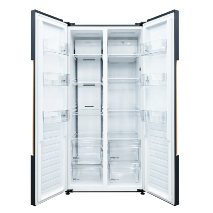 Panasonic NR-S621 (570L) Large Capacity Side-By-Side User-friendly & energy saving Refrigerator NR-S621BB-MY