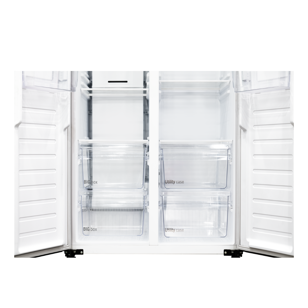 Panasonic NR-S621 (570L) Large Capacity Side-By-Side User-friendly & energy saving Refrigerator NR-S621BB-MY