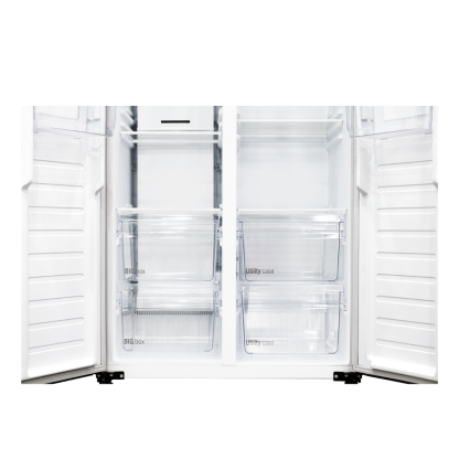 Panasonic NR-S621 (570L) Large Capacity Side-By-Side User-friendly & energy saving Refrigerator NR-S621BB-MY