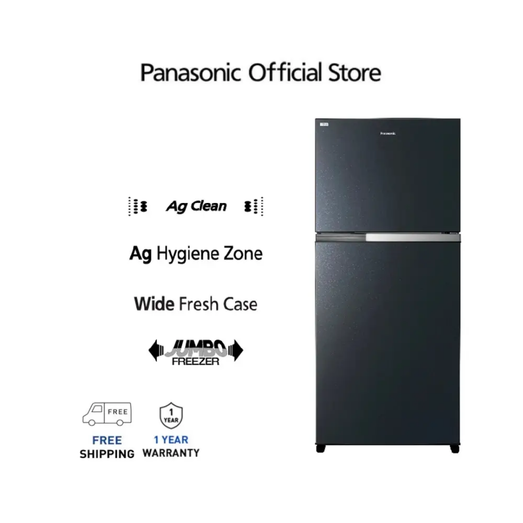 Panasonic NR-TZ601 610L Inverter 2-Door Top Freezer Refrigerator NR-TZ601BPKM