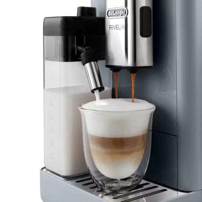 Delonghi Rivelia Pebble Grey Coffee Machine - EXAM440.55.G