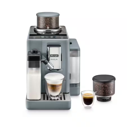 Delonghi Rivelia Pebble Grey Coffee Machine - EXAM440.55.G