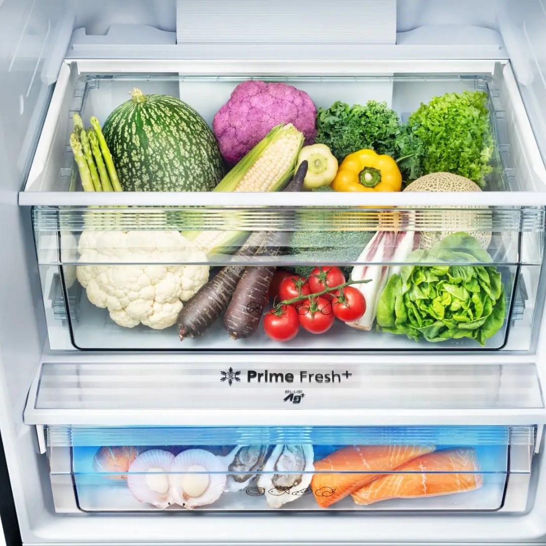 Panasonic NR-BX471WGK 2-door Bottom Freezer Refrigerator Glass Door Series NR-BX471WGKM