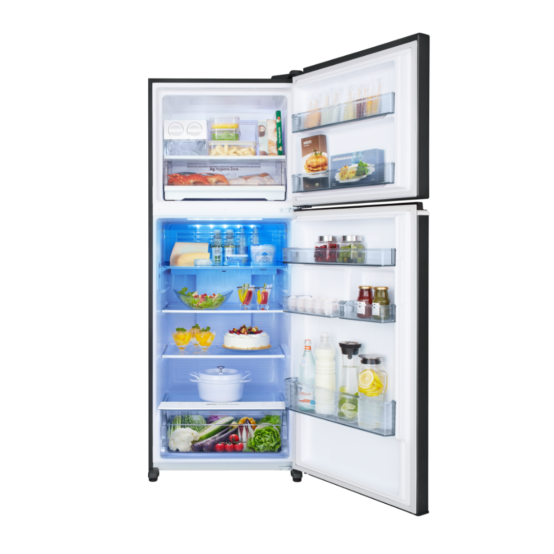 Panasonic NR-TX461 450L Inverter Energy Saving 2-Door Top Freezer Refrigerator NR-TX461CPKM