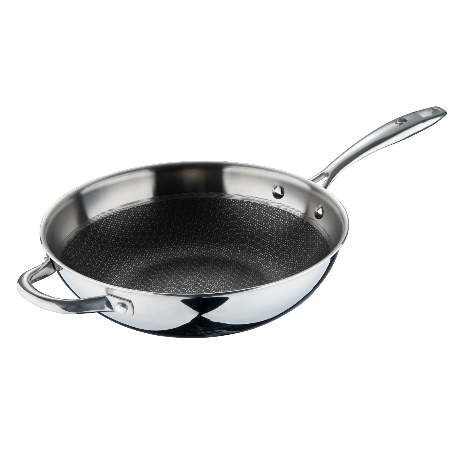 MasterPRO Stainless Steel Wok 28cm - Hi-tech 3 - BGMP-1634