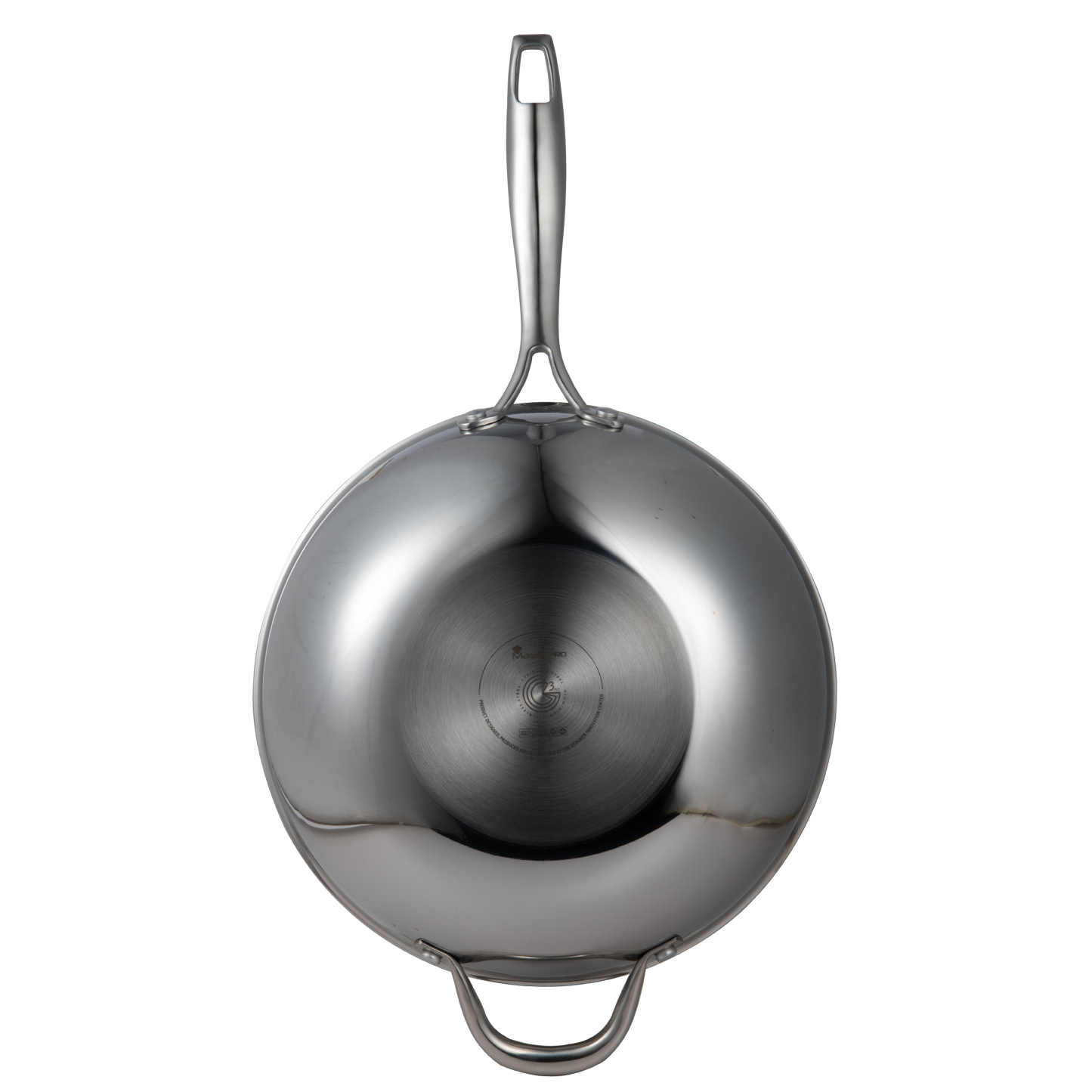 MasterPRO Stainless Steel Wok 28cm - Hi-tech 3 - BGMP-1634