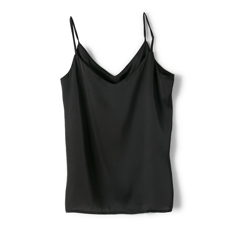 ✨ เย็นสบายและอ่อนโยนต่อผิว | เสื้อสายเดี่ยวผ้าไหมมัลเบอร์รี่ น้ำหนักเบา เหมาะสำหรับฤดูร้อน 💫