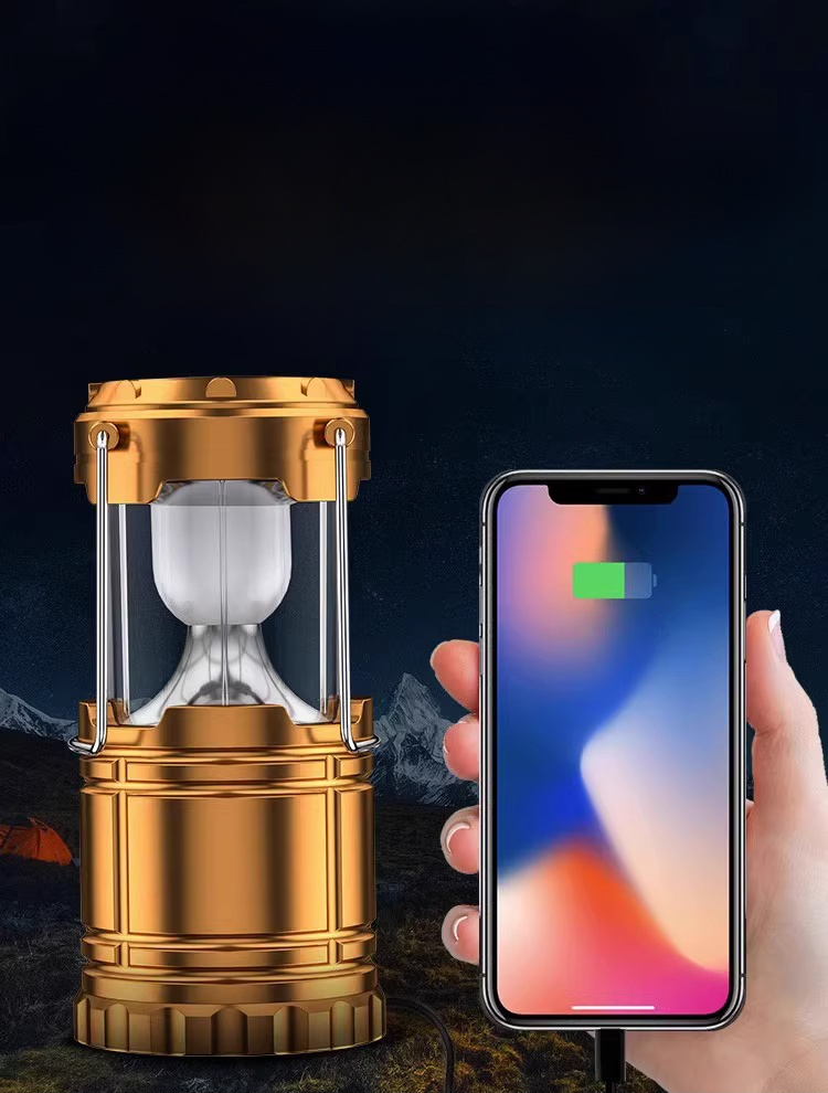 โคมไฟพลังงานแสงอาทิตย์มัลติฟังก์ชั่นกันน้ำ