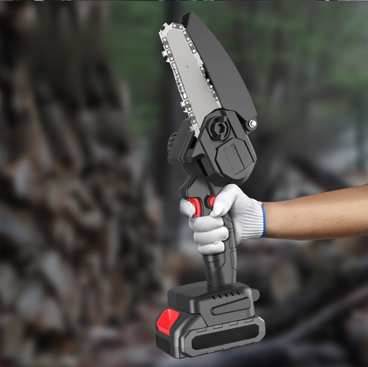 เลื่อยโซ่ไร้สายแบตเตอรี่ลิเธียม