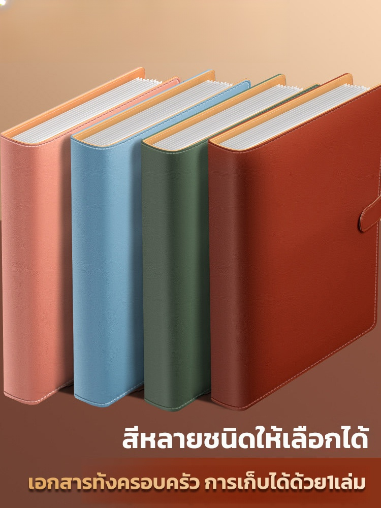 📁ปรับปรุงใหม่และหนาขึ้น ความจุขนาดใหญ่ | ที่จัดเก็บบัตรประจำตัวสำหรับครอบครัว | หน้าภายในโปร่งใสกันน้ำพร้อมตัวล็อคแม่เหล็ก💼