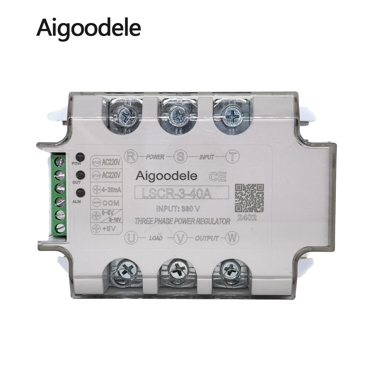 AC Voltage Regulator Module High Power Rectifier Lscr-3 380V Thyristor SCR 25A 