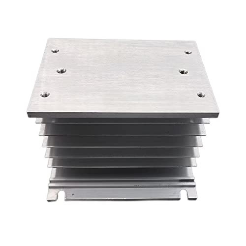H110 Aluminum Heat Sink | Three Phase Solid State Relay Cooling 10A-40A