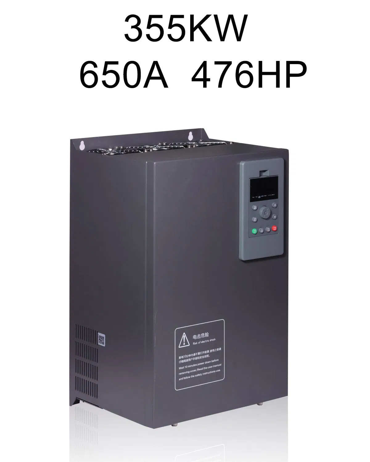 380V 3phase VFD Variable Frequency Drive 380V Board 355kw 650A 476HP Universal Frequency Inverter 