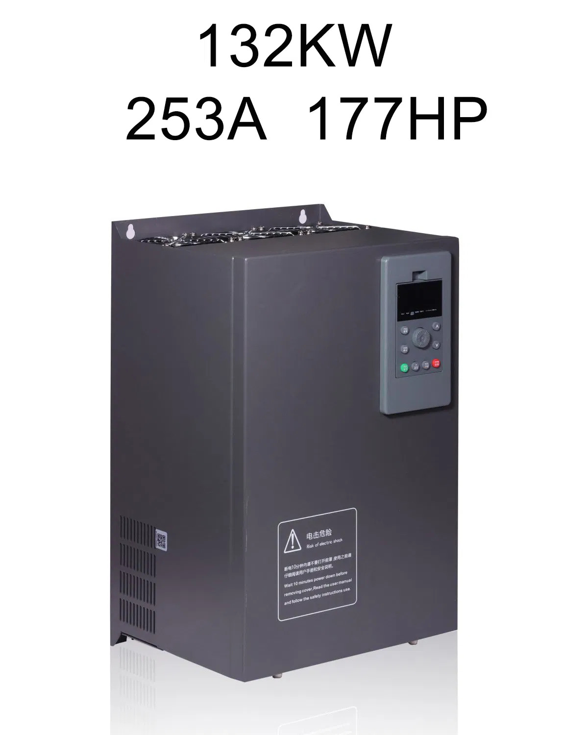 AC Drive VFD Inverter 380V Three Phase Output 132kw 253A 177HP Variable Frequency Drive
