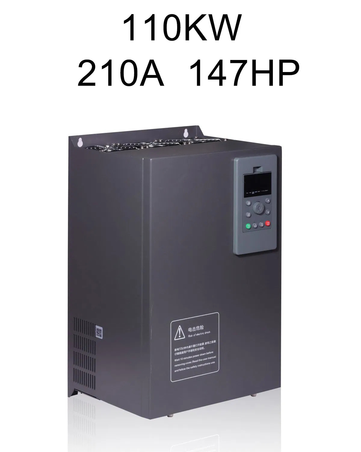 Factory Price VFD 380V 110kw 210A 147HP Inverter in Variable-Frequency Drive for Drives Motor Control 