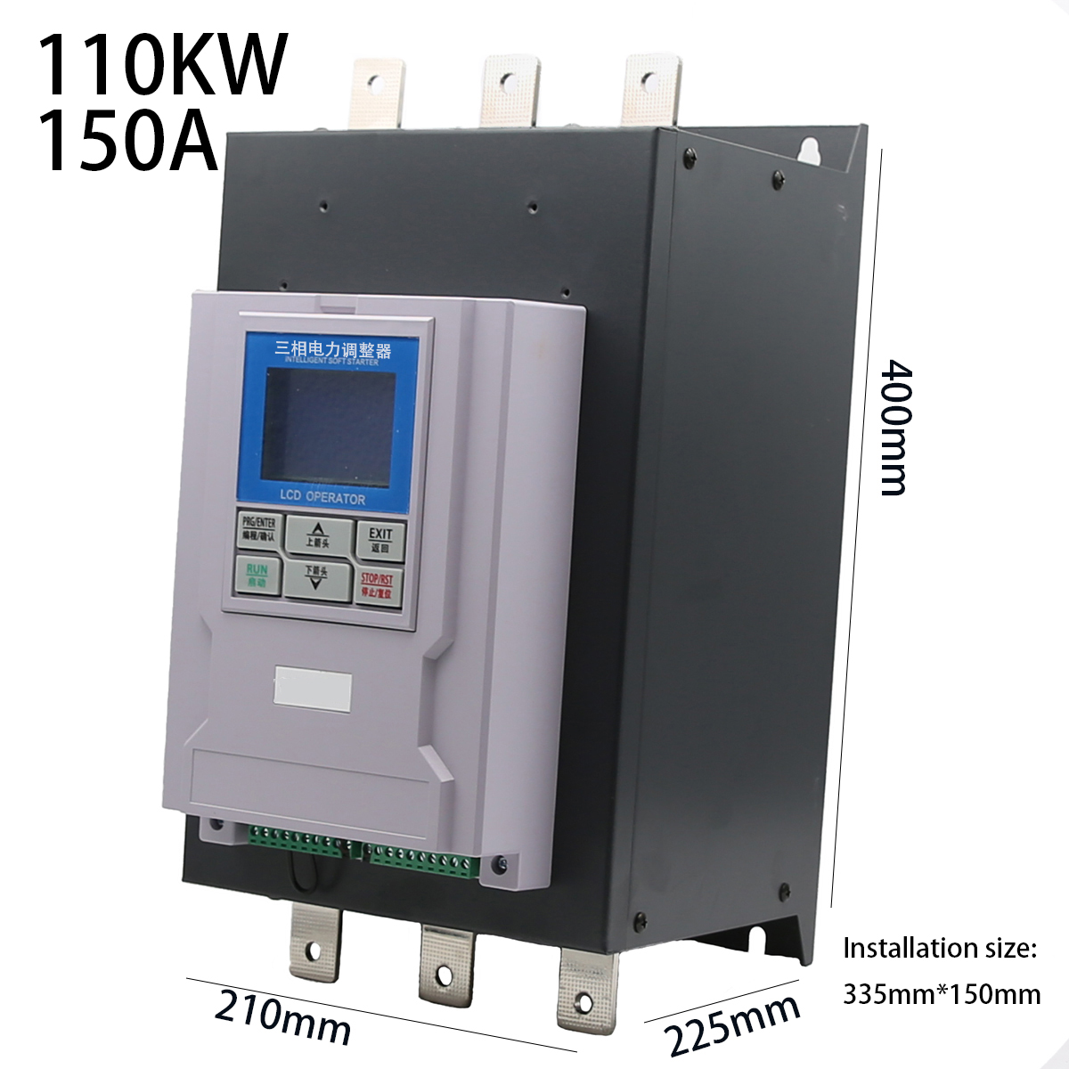 Auto Phase Voltage Regulator 110kw 380V SCR Power Regulator 165A