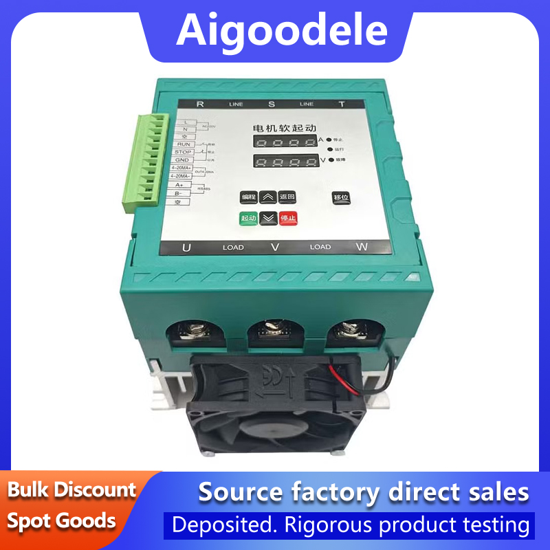 VH10 11KW Three Phase Motor Soft Starter 380V AC Online 3 In 3 Out Water Pump Fan soft start