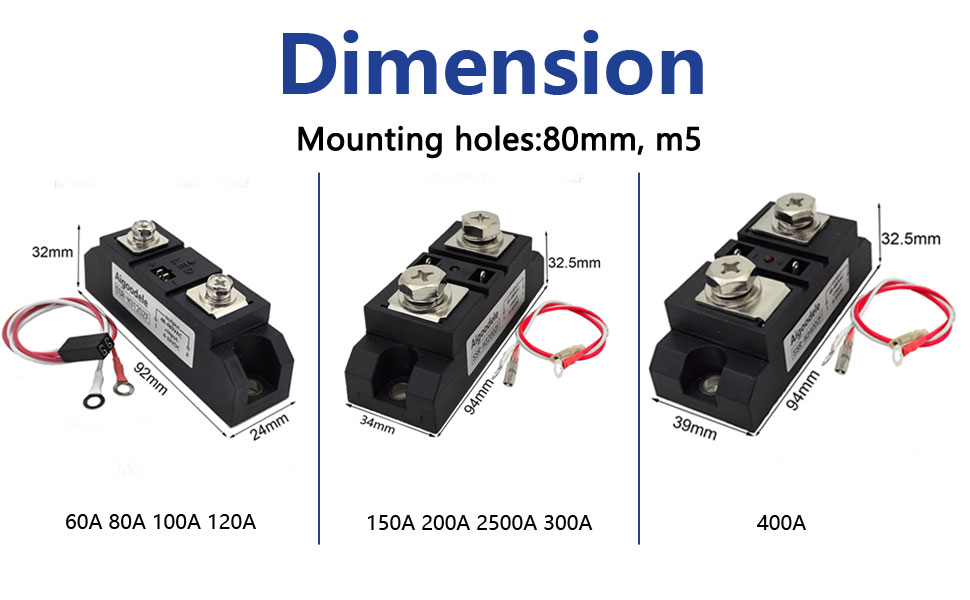 400A Solid State Relay | H3400ZF Anti-Vibration SSR for Industrial Control