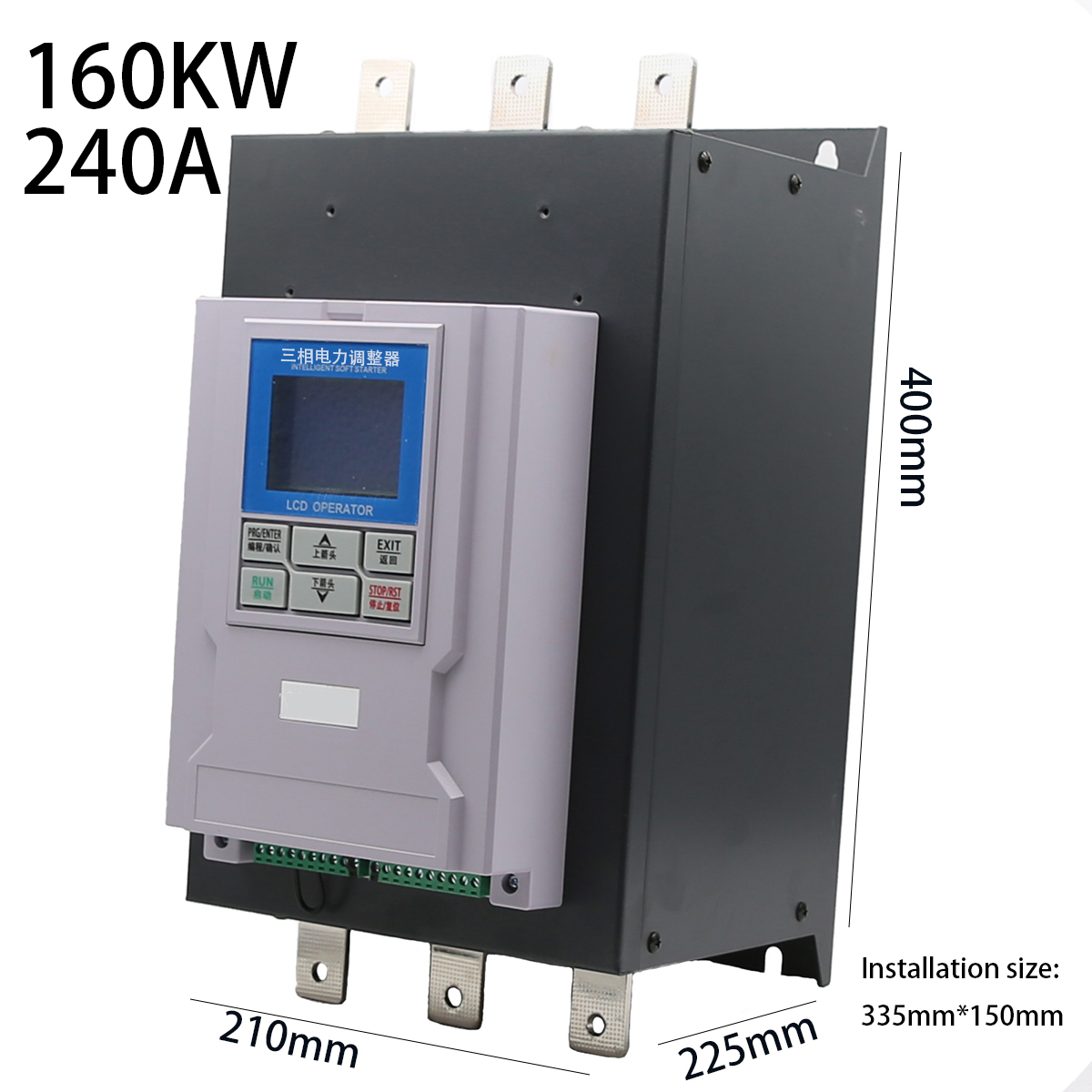 10K Potentiometer Zero-Crossing Control SCR 160kw 380V Thyristor Power Regulator Power Controller 240A 