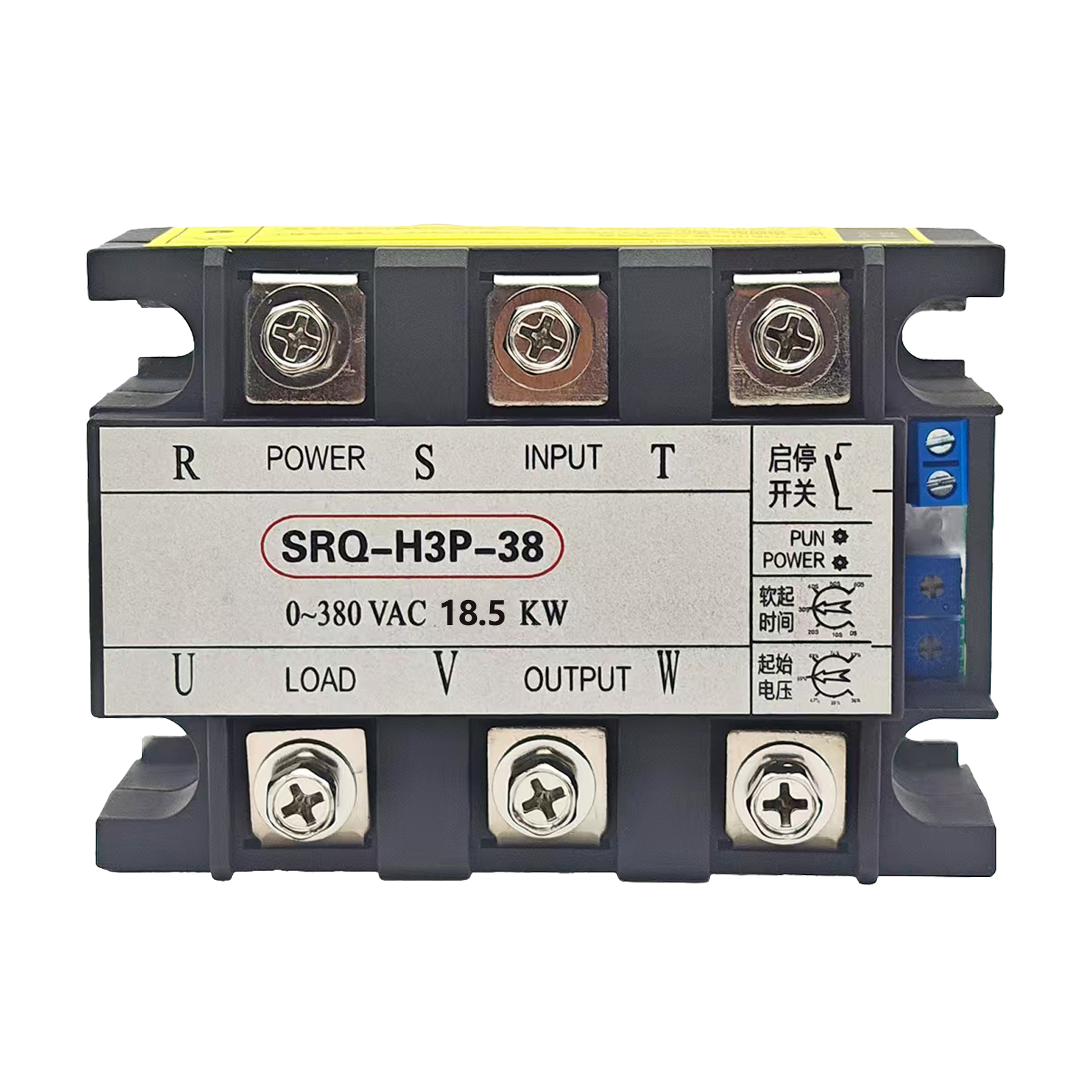380V Motor Soft Start Module Controller Three Phase Motor Slow Start SRQ-18.5KW Fan Motor Pump Slow Start
