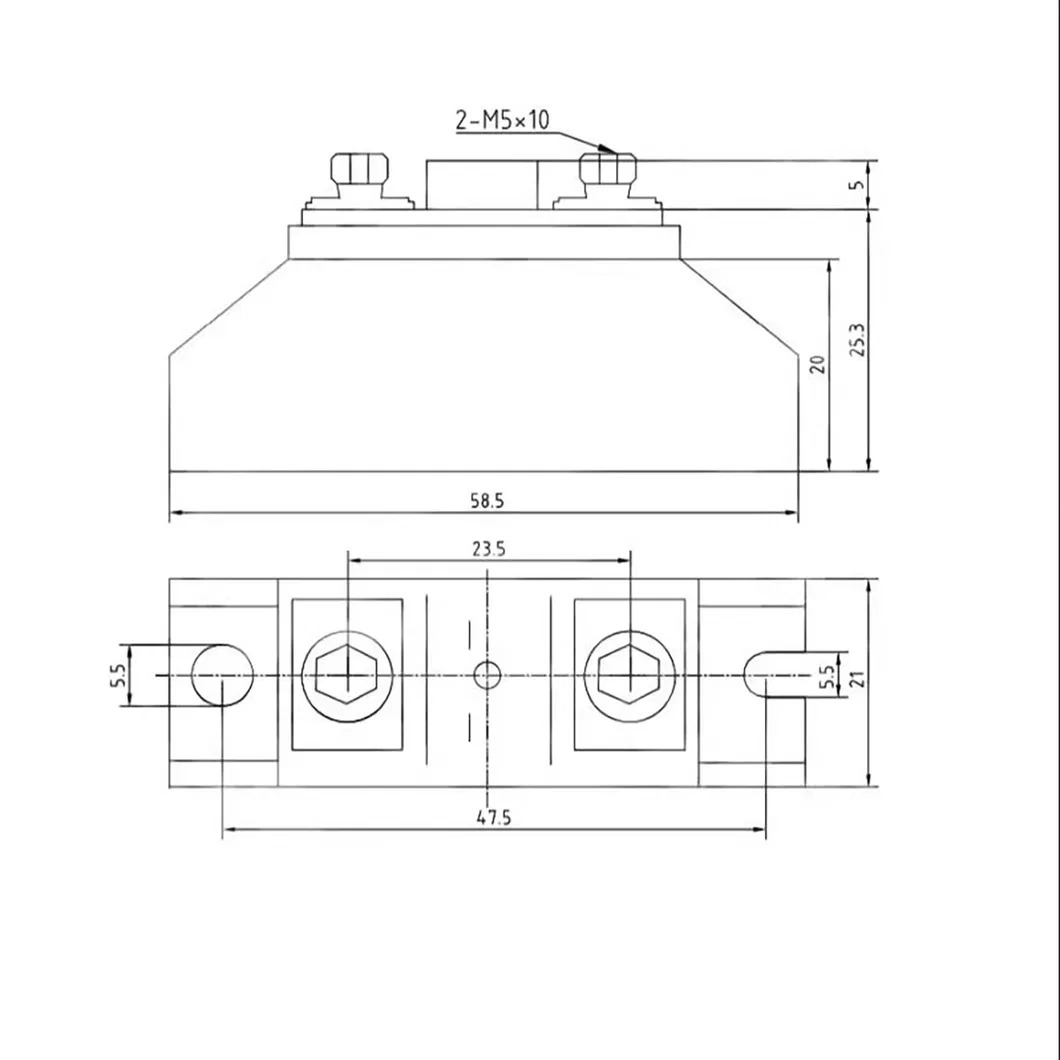 MD30A-16 30A Small Anti-Reverse Diode Rectifier Module | Compact Power Conversion