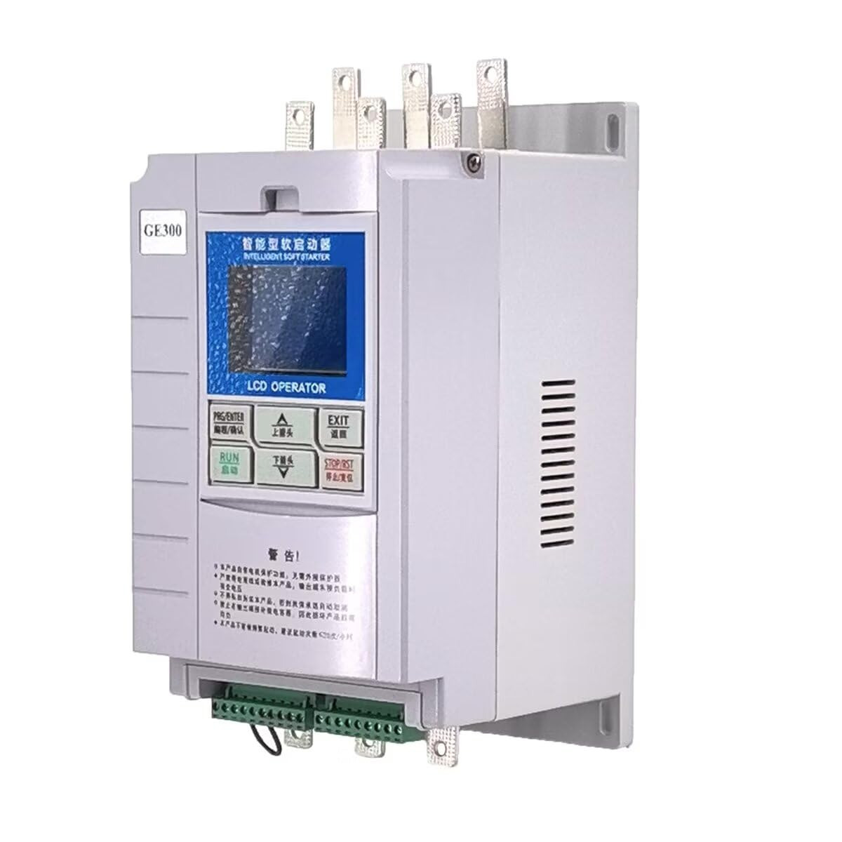 220V 3-Phase Motor Starter 60A, AC Three Phase Motor Soft Start 200v 240V, 20 hp 15 kW, 3 Phase 220 Volt Motor Soft Starters 