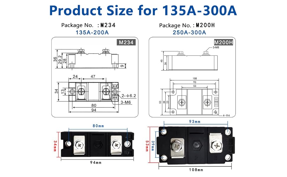 110A 1600V MD110-16 Anti-Reverse Diode | Single Channel Solar Module