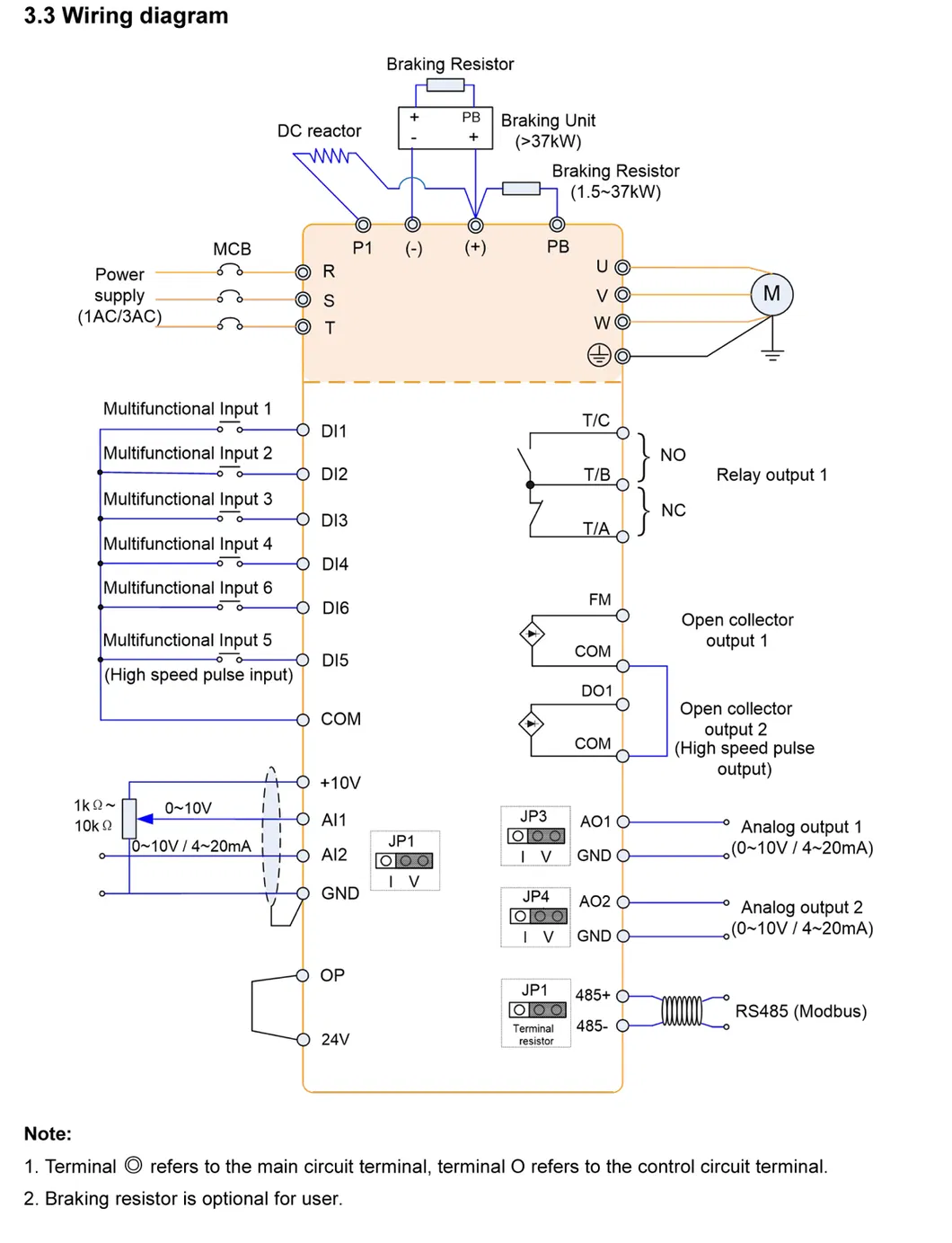 Factory Price VFD 22kw 45A 30HP Variable Frequency Drive 380V 3phase VFD Inverter China Inverter Manufacturers