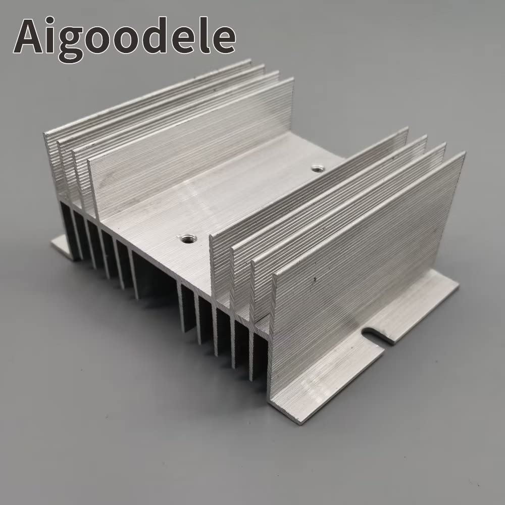 W-95 Aluminum Heat Sink | SSR and Rectifier Bridge Cooling Solution