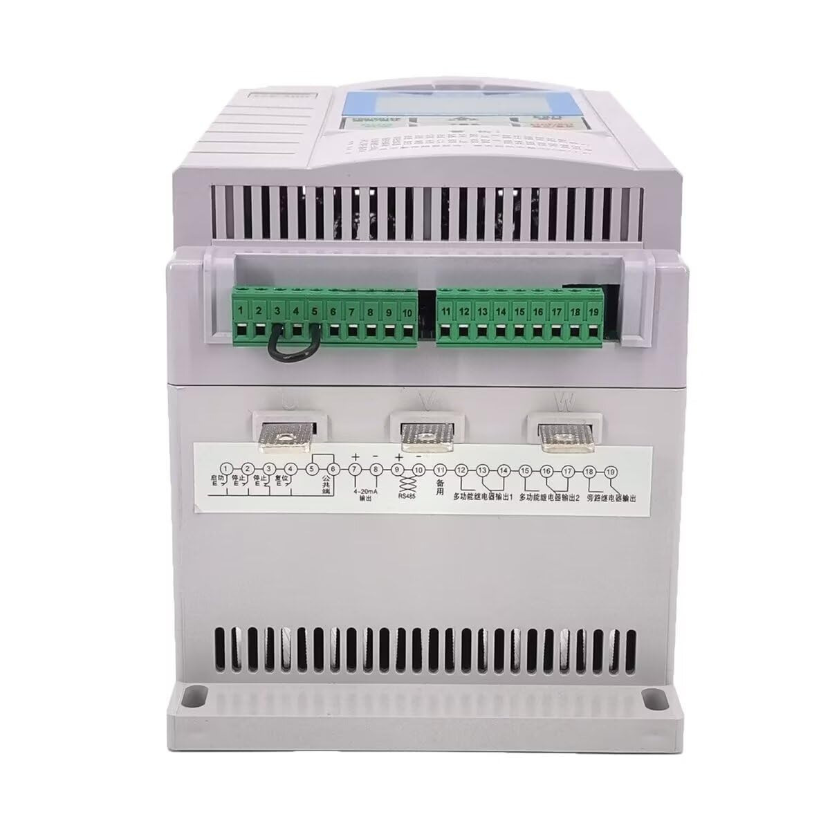 220V 3-Phase Motor Starter 60A, AC Three Phase Motor Soft Start 200v 240V, 20 hp 15 kW, 3 Phase 220 Volt Motor Soft Starters 