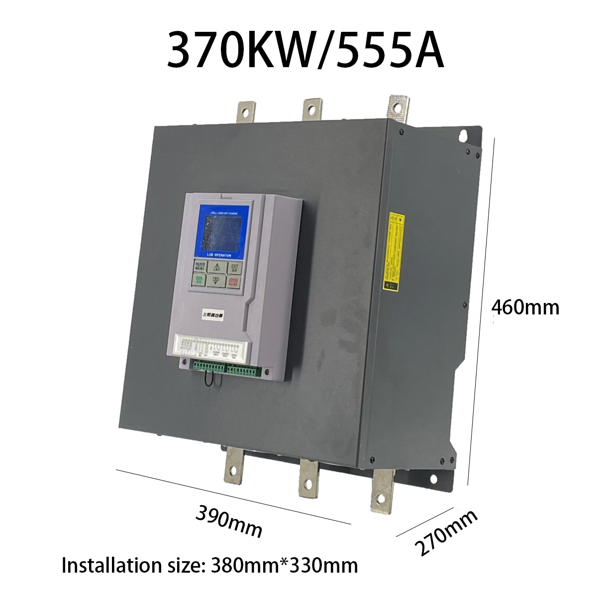 China Leading Brand High Performance 3 Phase 370kw 3-Wire SCR Power Regulators 