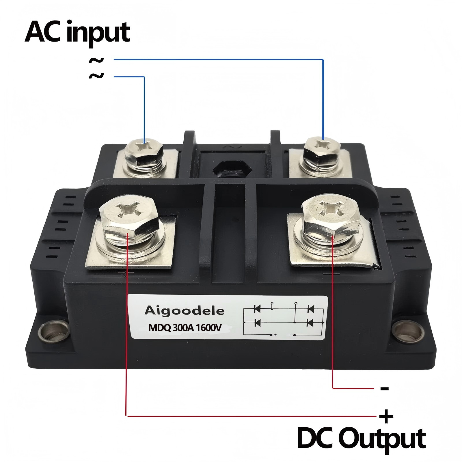 MDQ300A 1600V 300A Rectifier Diode | Power Inverter Module