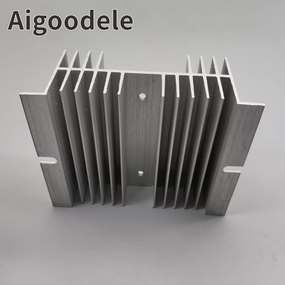 W-95 Aluminum Heat Sink | SSR and Rectifier Bridge Cooling Solution