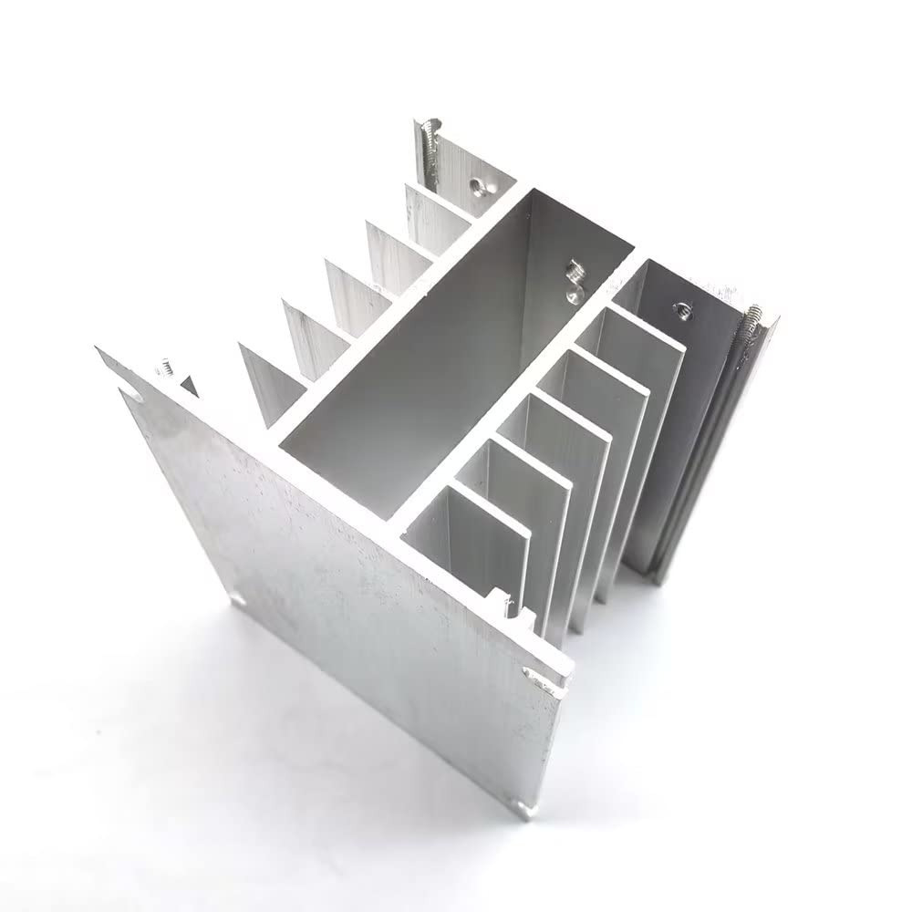 H110 Aluminum Heat Sink | Three Phase Solid State Relay Cooling 10A-40A