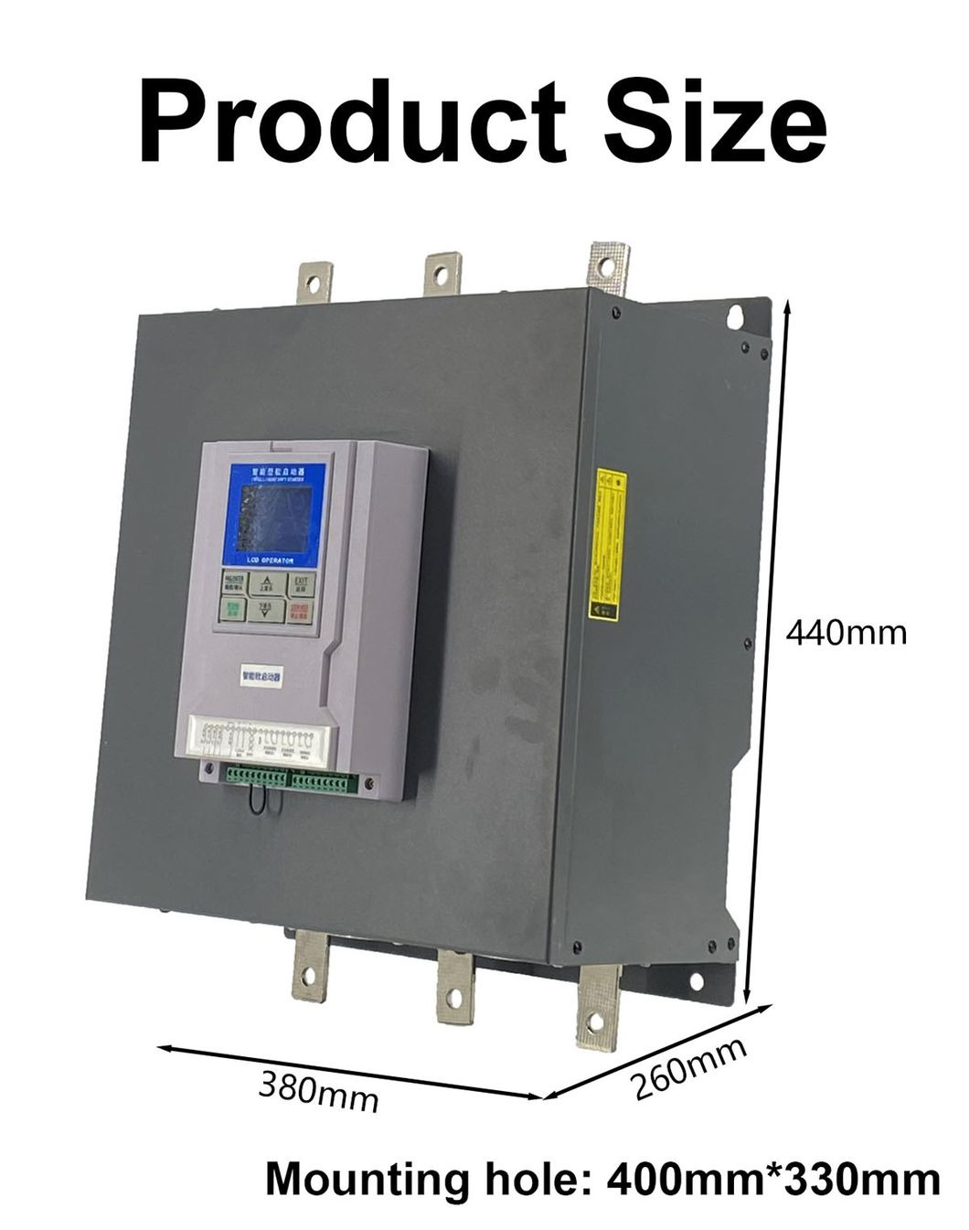 Factory Price 220kw 295HP 440A 380V AC Power Soft Starter 