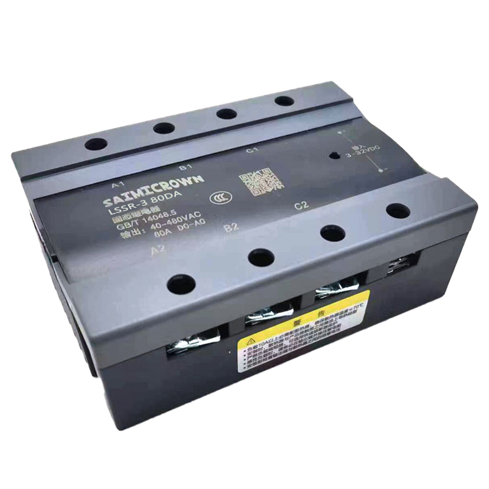 Solid State Relay AC LSSR-3 80A 3-phase DC to AC non-contact solid state relay factory price