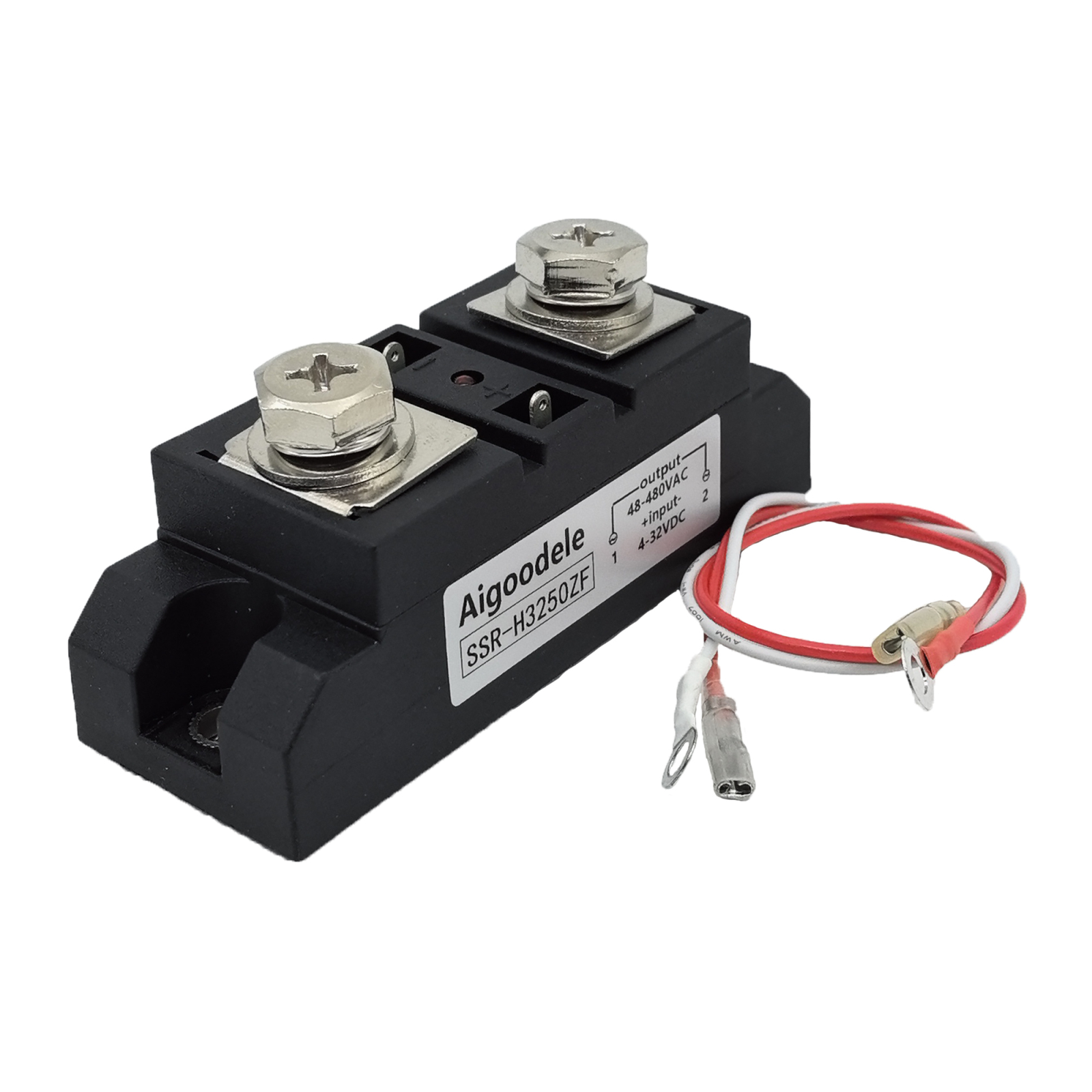 300A Industrial Solid State Relay SSR Load 48-480VAC Solid State Relay H3300ZF Anti-Vibration for Petrochemical Equipment 