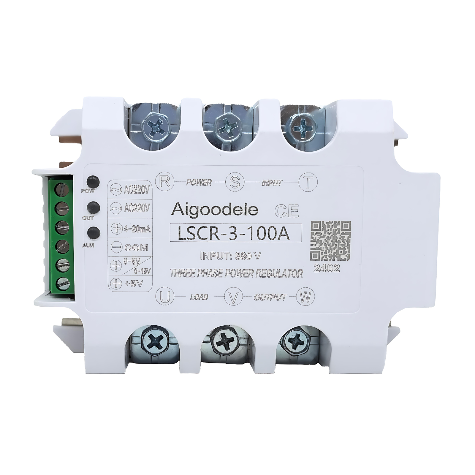 LSCR-3 100A 380V SCR Power Controller - Advanced Thyristor Trigger System