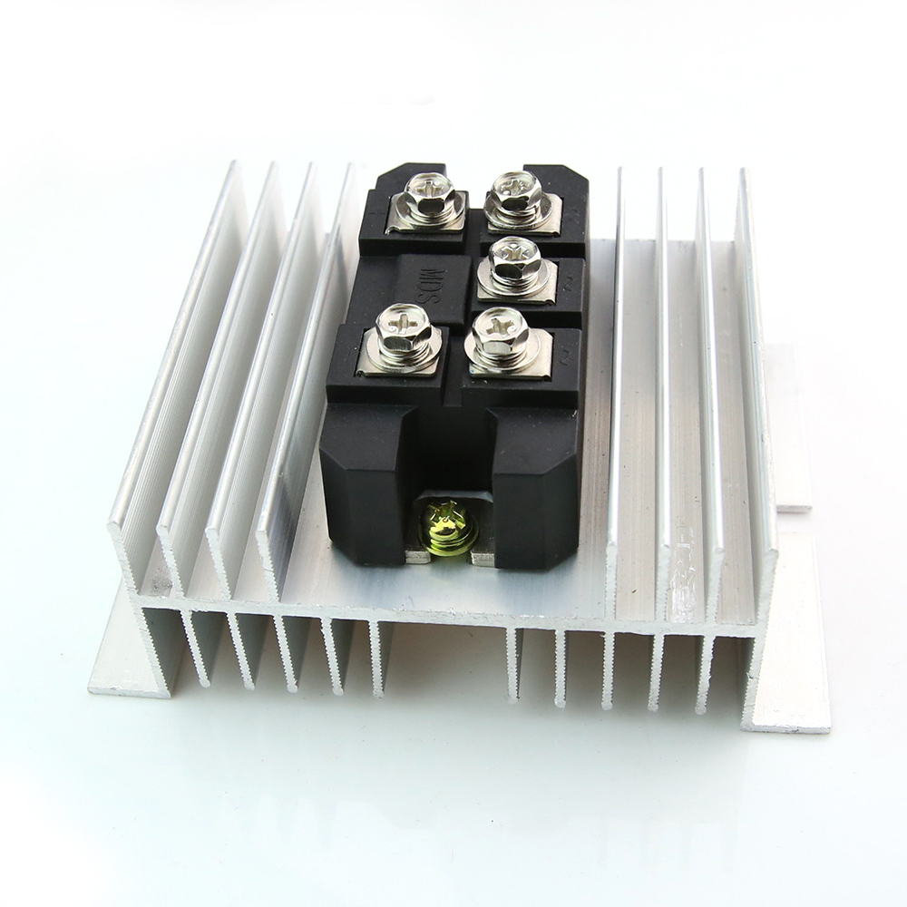 MDS150A 1600V 3 Phase Diode Bridge Rectifier 150A with W95 Heat Sink Industrial Sturdy Shockproof Packaging