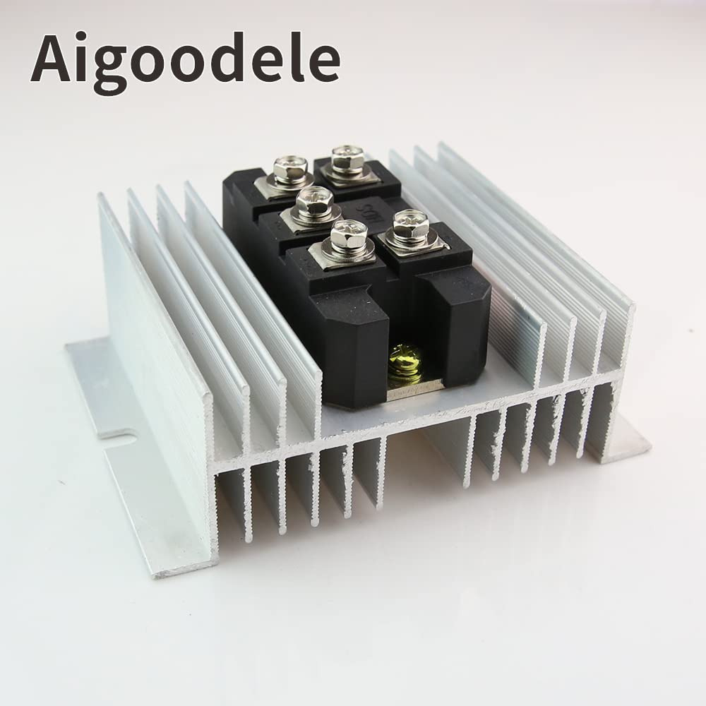 MDS100A Three Phase Bridge Rectifier with W-95 Heat Sink | Complete Power Conversion Solution 