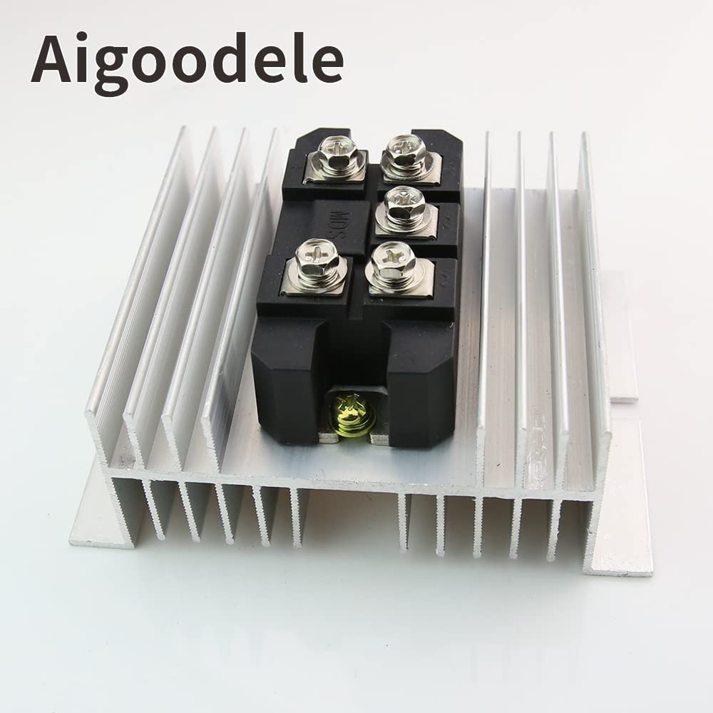 MDS100A Three Phase Bridge Rectifier with W-95 Heat Sink | Complete Power Conversion Solution 