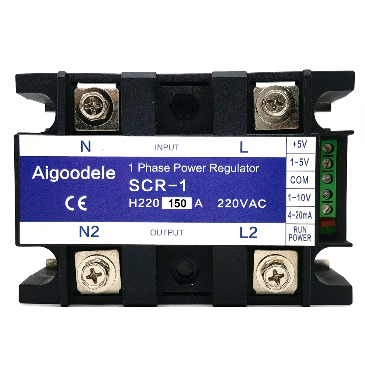 SCR-1 150A 220V SCR Voltage Regulator - Single Phase LED Driver