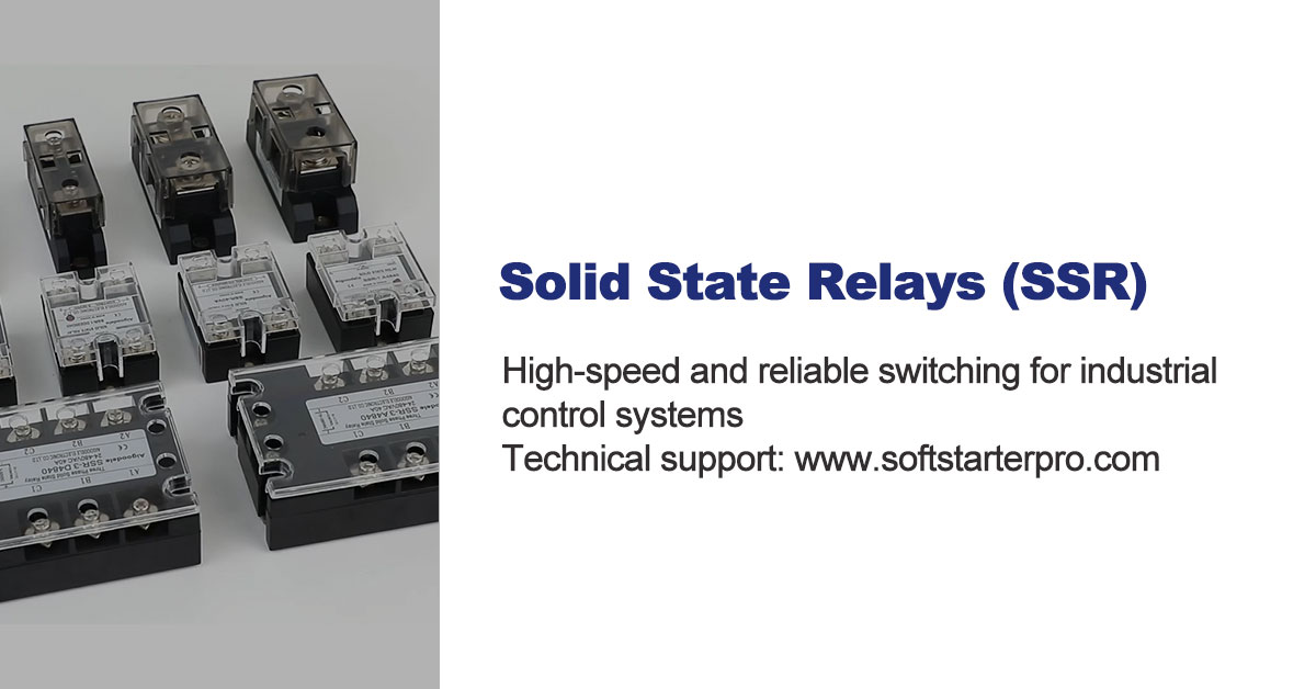 Solid state relays (SSR) used for high-speed and reliable circuit switching in industrial automation and control systems