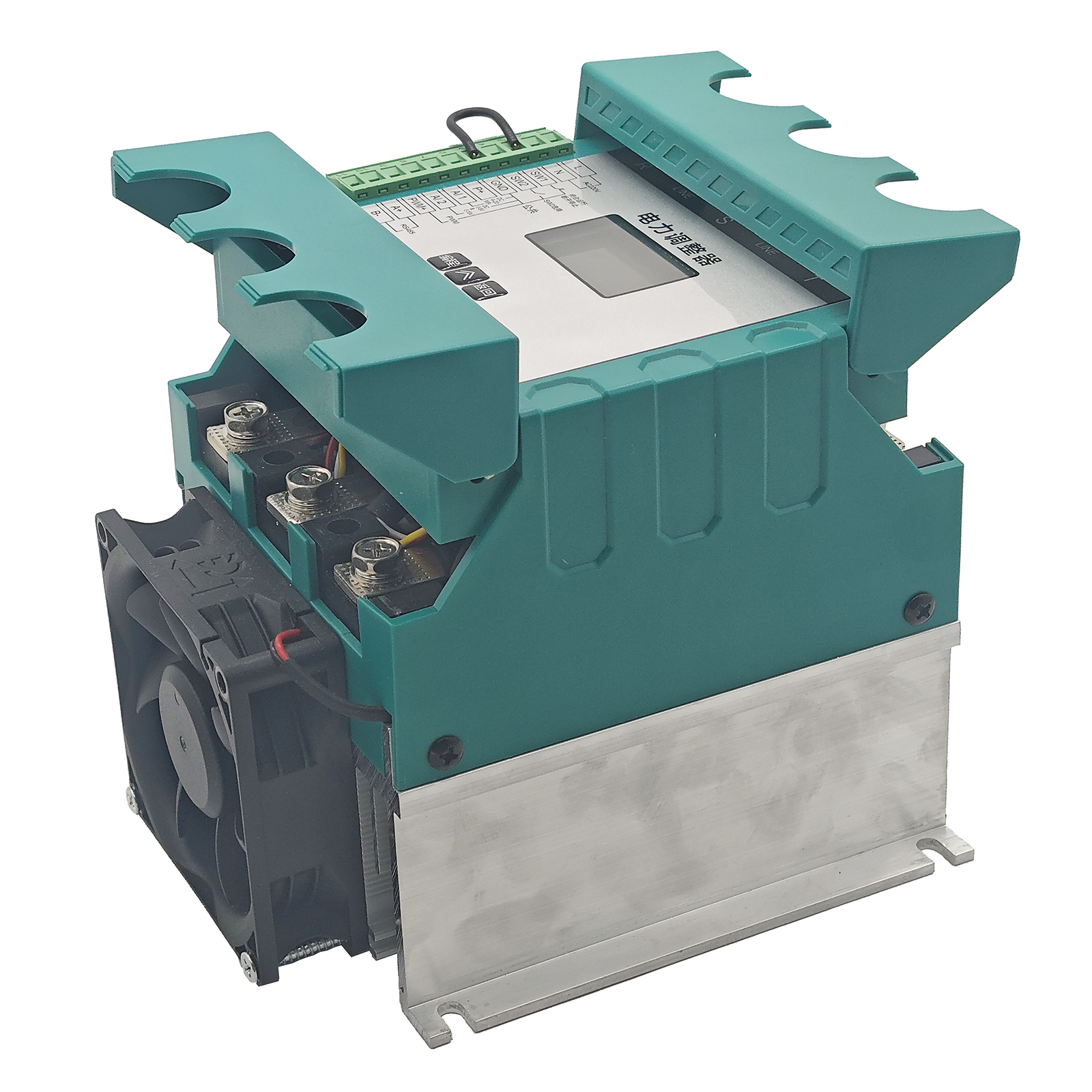 TG20-22KW 380V 3-Phase 33A Thyristor Regulator Side View