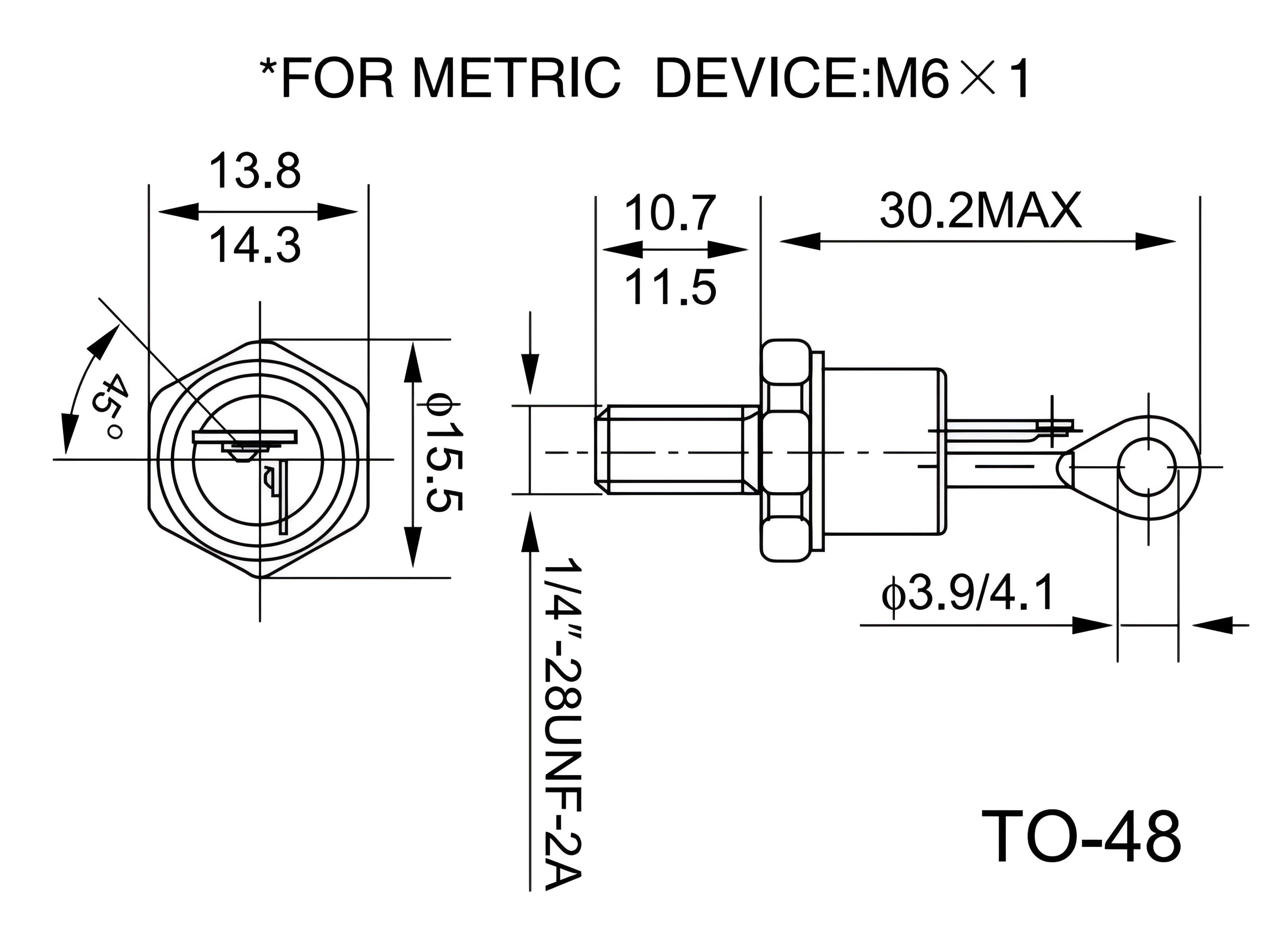 Stud Mount Phase Control Thyristor Diode Rectifier 25ria1200V To48 for Power Equipment