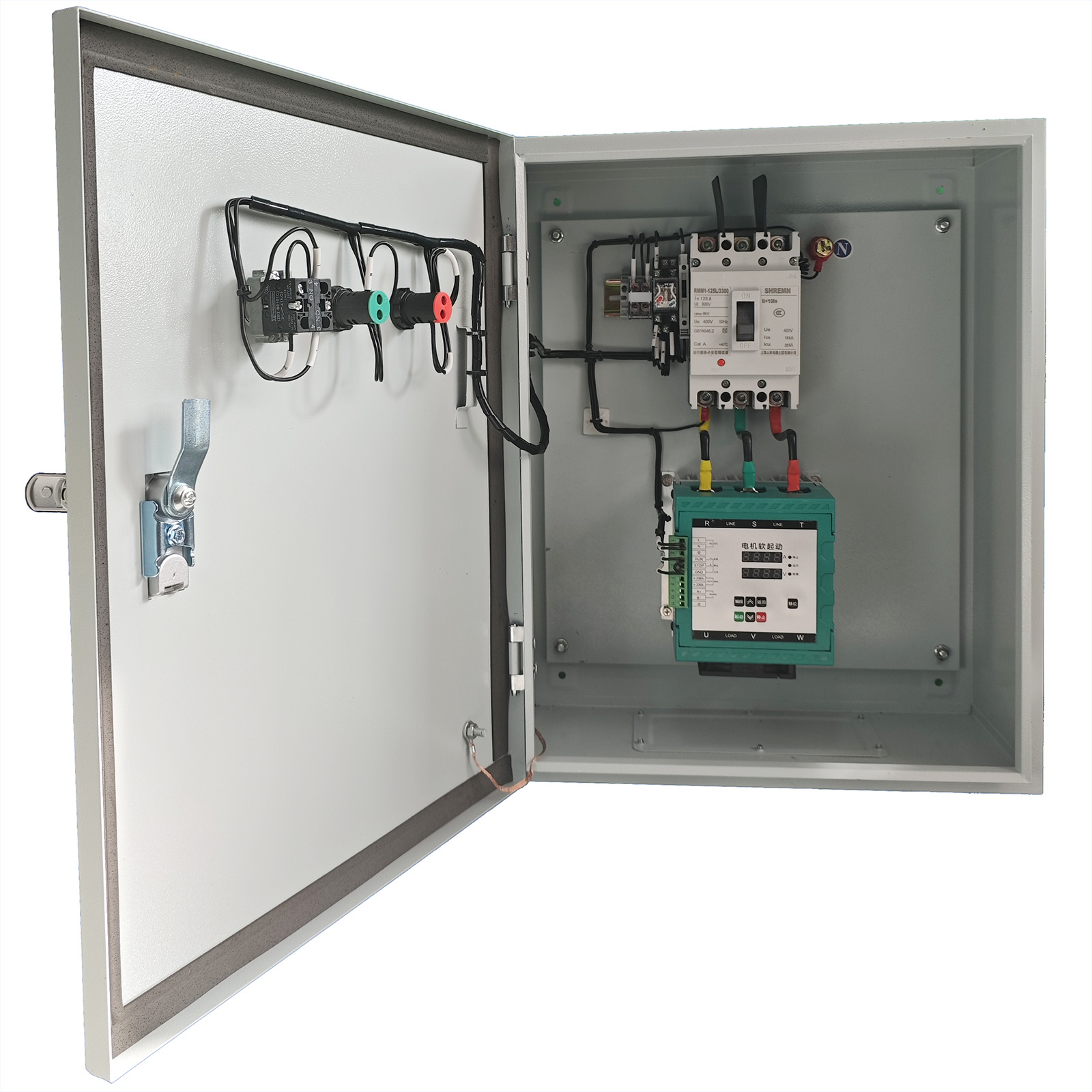 Motor Soft Starter Cabinet with Smart Online PLC SCR Control Technology