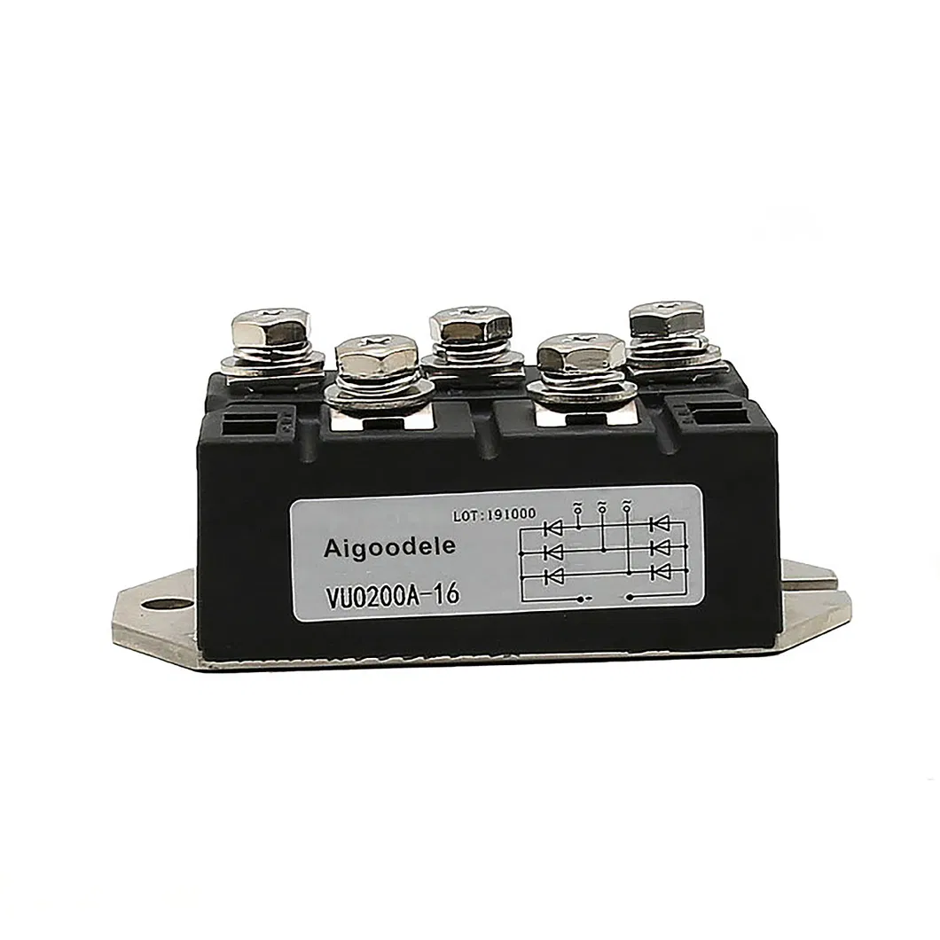 Vuo200A Power Module Three Phase Silicon Bridge Rectifier 200A for Welding Machine or Inverter