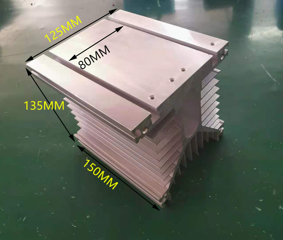 Y-150 Aluminum Heat Sink - High-Performance Cooler for Power Electronic Modules